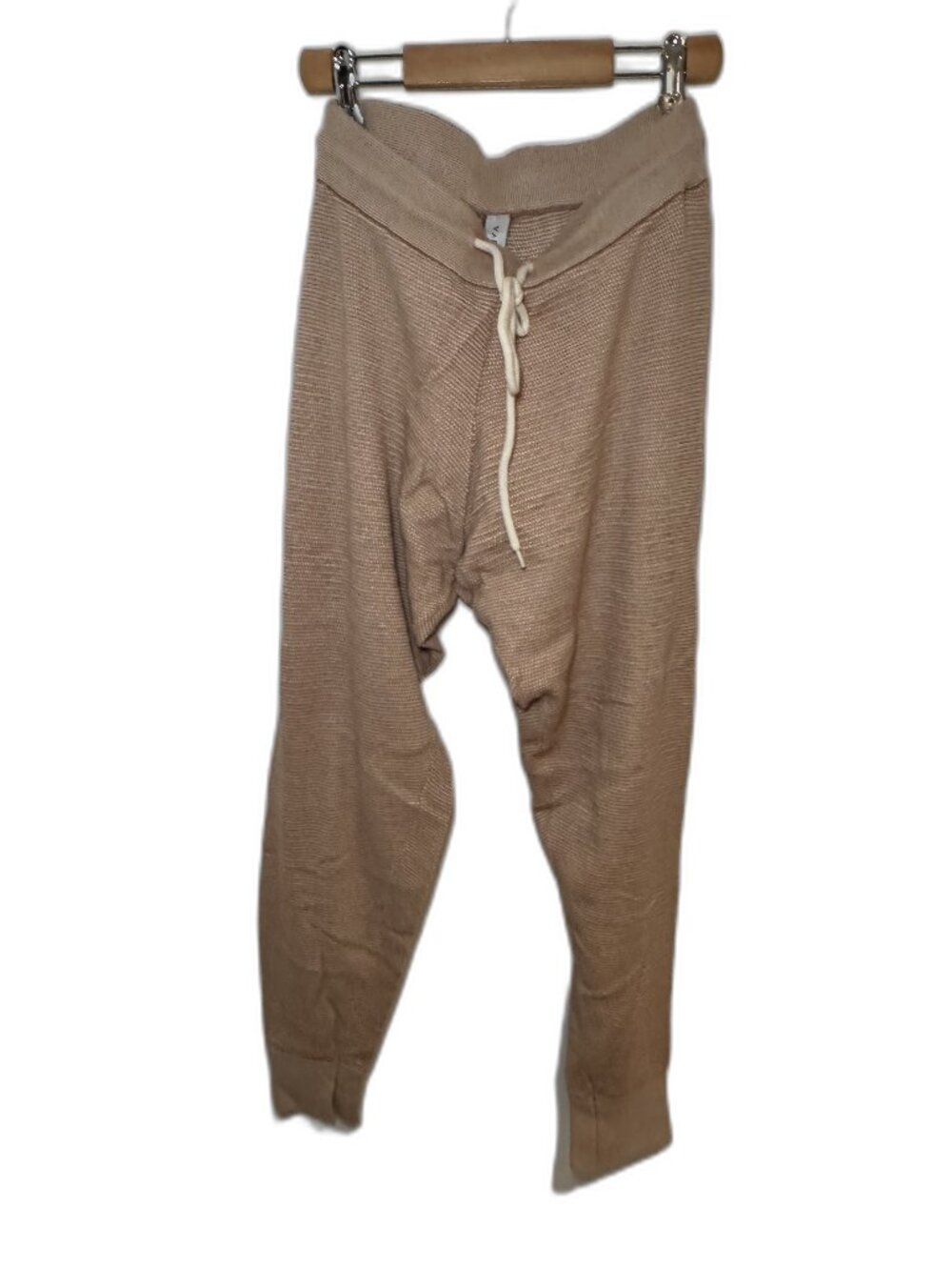 Varley Taupe Knit Joggers - S